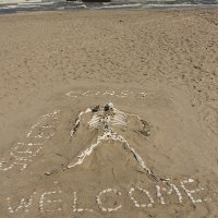 SKELETON COAST WELCOME by Malcolm Neal