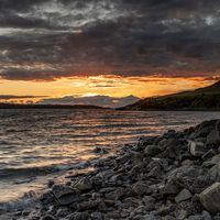 SKYE SUNSET by Chris Hall