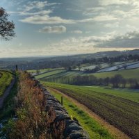 SNOW ON THE CHEVIN by Rolf Cumberlidge