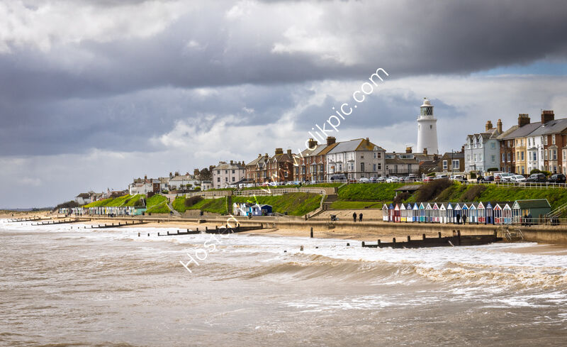 SOUTHWOLD FROM THE PIER by Mike Arblaster