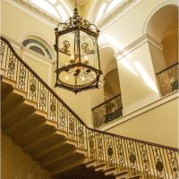 STAIRCASE BASILDON PARK by Gill Dishart