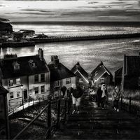 STAIRWAY TO THE ABBEY by Jim Connolly