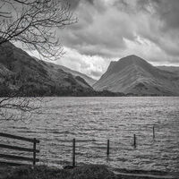 STORMY LAKE DISTRICT SCENE by Tony Barker