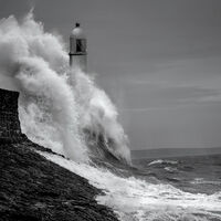 STORM ISHA HITS PORTCAWL by Ray Andrews