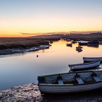 SUNRISE FROM MORSTON by Chris Hall