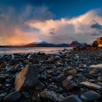 SUNSET AT ELGOL BEACH by Mark Constable
