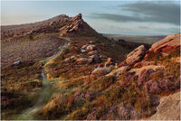 SUNSET AT RAMSHAW ROCK by Chris Greaves