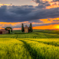 SUNSET AT THE CHAPEL VITALETA by Ashley Franklin