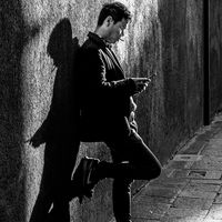 TEXTING MY SHADOW by Peter Ward