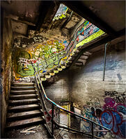 THE FORMER EXECUTIVE OFFICE STAIRCASE by David Harrison