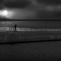 THE LAST ONE TO LEAVE by David Goodman