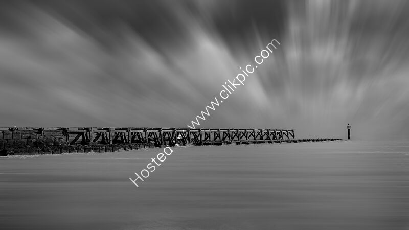 THE OLD RAILWAY JETTY by Ray Andrews