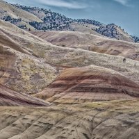 THE PAINTED HILLS OF OREGON by Tony Barker