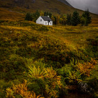 THE WEE HOUSE IN GLEN COE by Neil Partridge