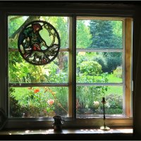 THROUGH A COTTAGE WINDOW by Sue Swain