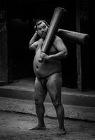 TRAINING AT THE AKHARA by Ray Andrews