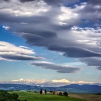 TUSCAN CLOUDSCAPE by Ashley Franklin