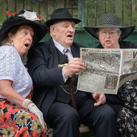 VE DAY NEWS by Gillian Foulds