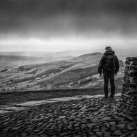 WAITING FOR A BREAK IN THE WEATHER by Christine Maughan