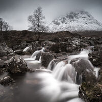 WATERFALL ON THE RIVER COUPALL by Mark Constable