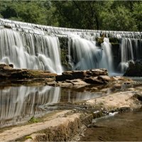 WEIR AT MONSAL DALE by Mark Constable