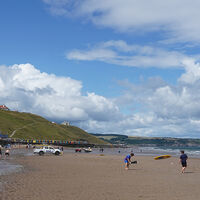 WHITBY BEACH by Malcolm Neal