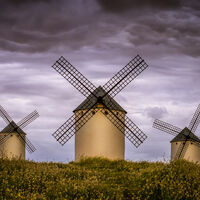 WINDMILLS OF LA MANCHA by Neil Partridge