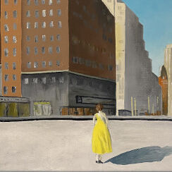 Oil painting - Tik tok