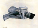 Nude girl lying on side £595