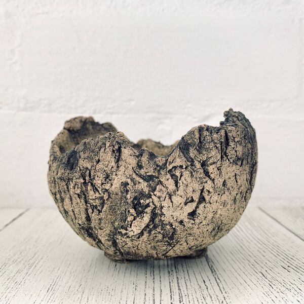 dei ceramics  Irregular ceramic moon accent pot