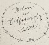 MODERN CALLIGRAPHY with Anna Shipley from Nitwit StudiosMore dates will be added soon.
