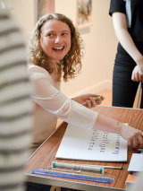 TRADITIONAL CALLIGRAPHY: Foundational Hand workshop with Angela ReedFriday 14th June 10.30am–1.30pm