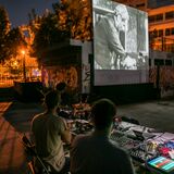 General view, "Cairo Station" screening in Tavros © Rosa Luxemburg