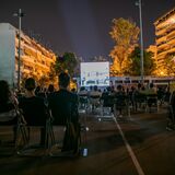 General view, "Cairo Station" screening in Tavros © Rosa Luxemburg