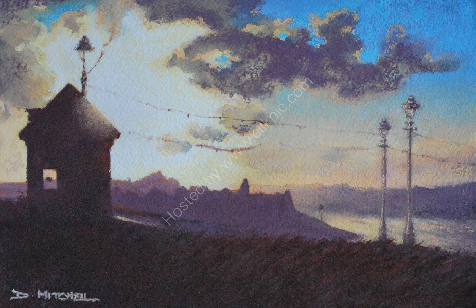 Blustery Summer's Evening, Whitby (SOLD)