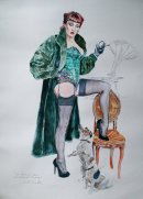 His Mistress' Voice or The Laddered Stocking