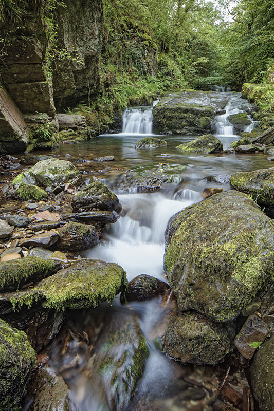 Watersmeet waterfalls.