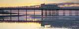 Worthing Pier at sunrise. Worthing, West Sussex