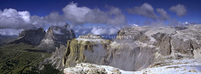 On top of the world - The Dolomites, Siss Pardoi, Tyrol, Italy