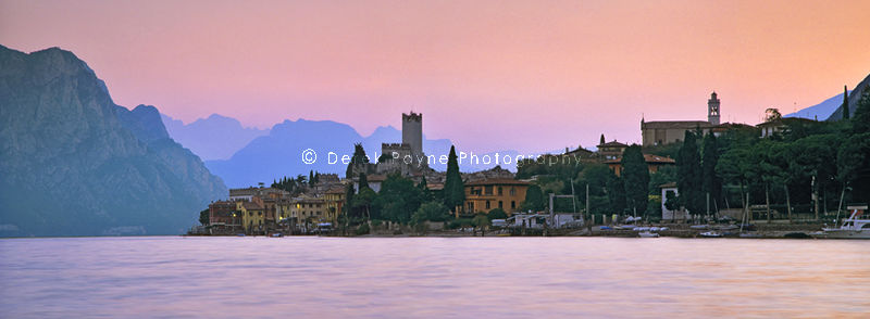 Malcesine at Sunrise, Lake Garda, Italy