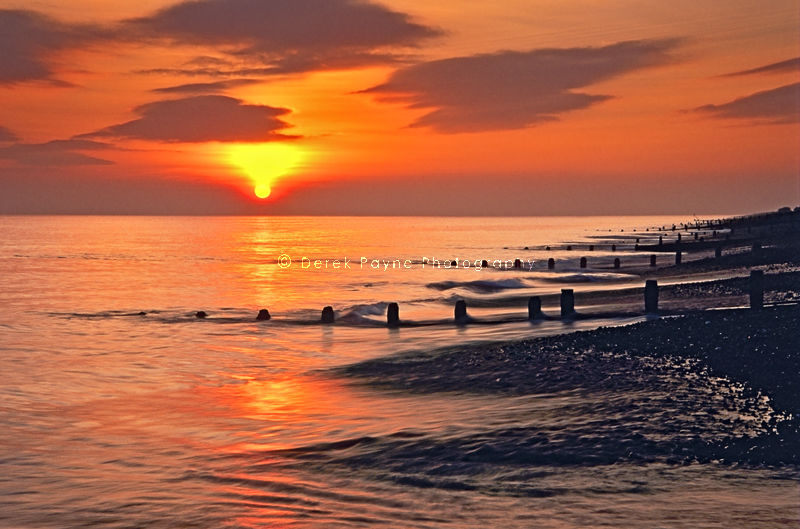 Days End~Goring beach.