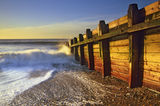 The incoming tide 2. Worthing, West sussex.