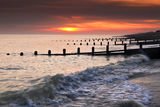 Sunset, Goring beach