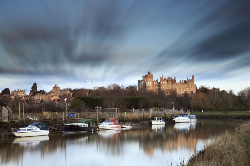 Moving Sky over Arundel Castle