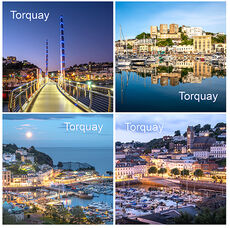 Torquay Glass Coasters