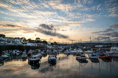 P52 Paignton Harbour Sunset