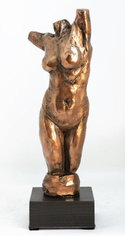 Twist, cold cast bronze - £45