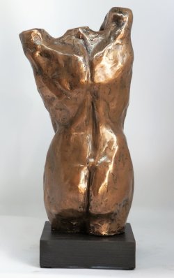 Venus Rising, cold cast bronze