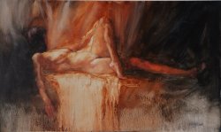 oil on board, 50x30cm £190