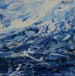 oil on board, 20x20cm